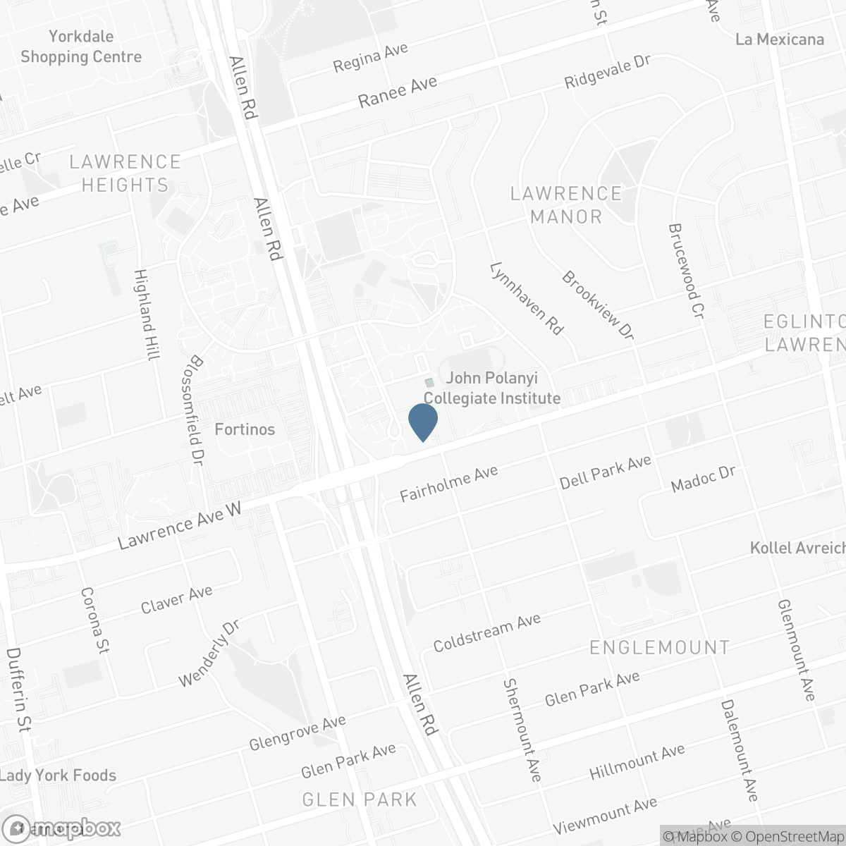435 - 650 LAWRENCE AVENUE W, Toronto, Ontario M6A 3E8